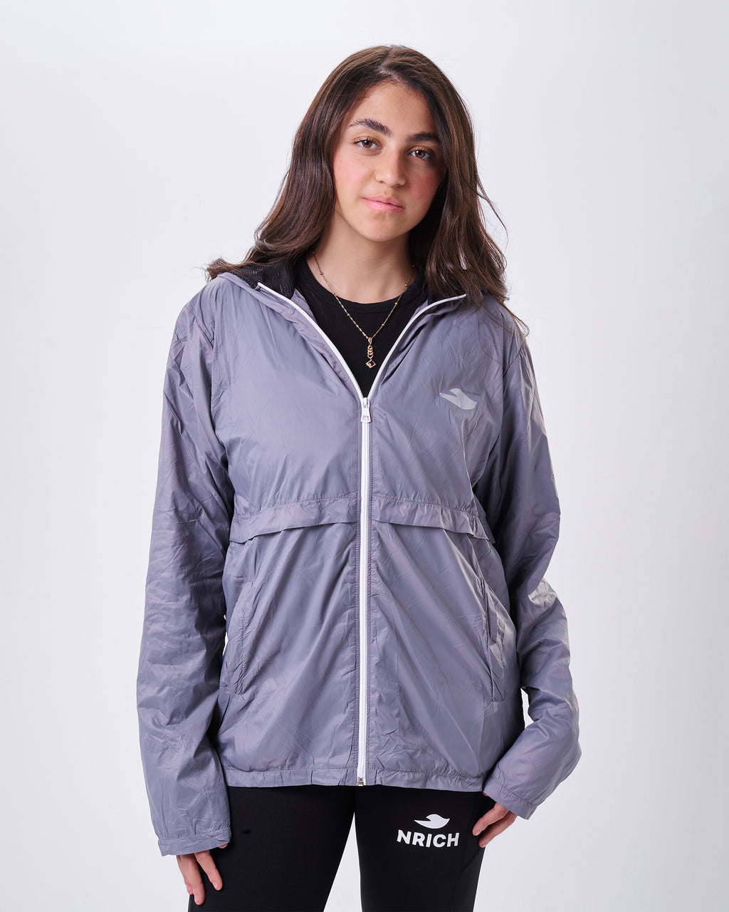 Relaxed Windbreaker Jacket