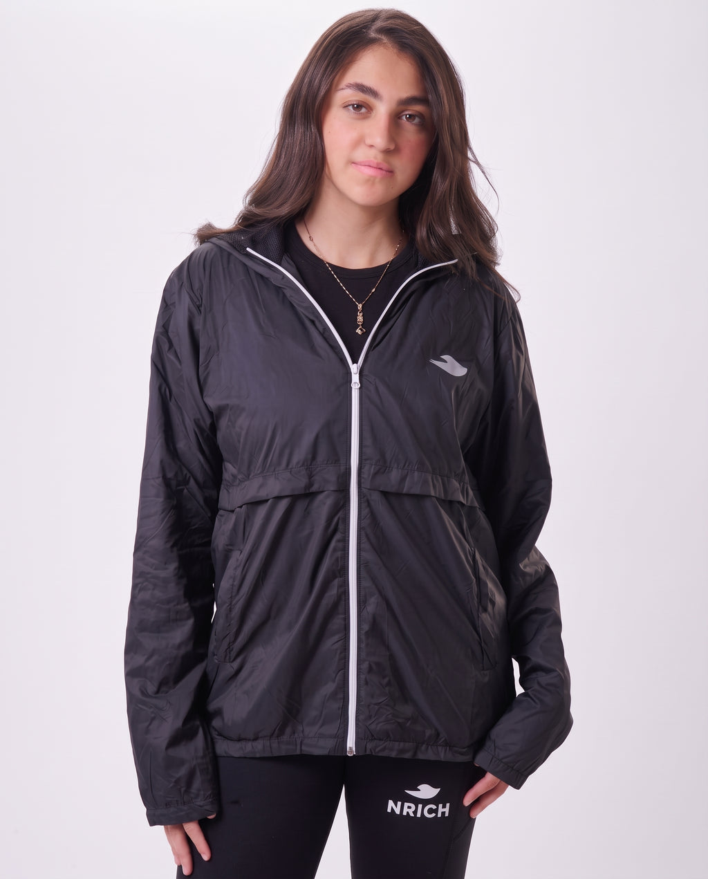 Relaxed Windbreaker Jacket