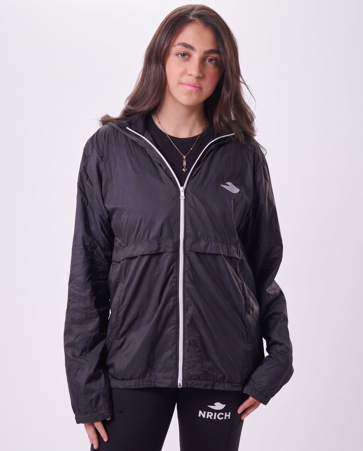 Relaxed Windbreaker Jacket