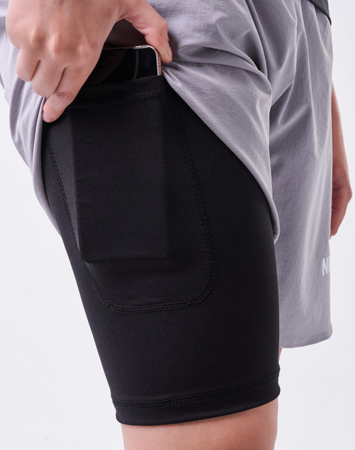 Nrich Grey Shorts